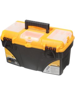 Ящик для инструментов 18 43х23 5х25 см пластик Титан 3 органайзера М 2938 Idea