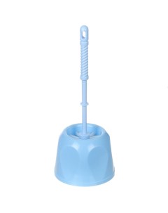 Ерш для туалета Стандарт напольный пластик голубой MPG961031 962304 Мультипласт