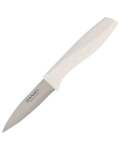 Нож кухонный Латте для овощей нержавеющая сталь 9 см рукоятка пластик YW A383 PA Daniks