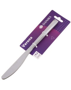 Нож нержавеющая сталь 2 предмета столовый Verona Daniks