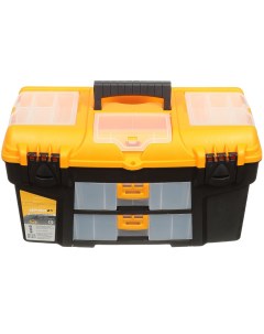 Ящик для инструментов 21 53х27 5х29 см пластик Уран пластиковый замок с 2 консолями и коробками М 29 Idea