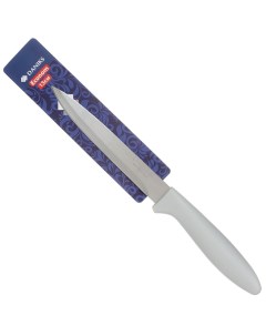 Нож кухонный Эконом универсальный нержавеющая сталь 13 см рукоятка пластик YWA054 UT YW A054 TY Daniks