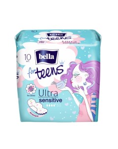 Прокладки женские for teens Ultra sensitive 10 шт BE 013 RW10 258 Bella