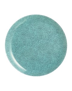Тарелка обеденная стекло 26 см круглая Icy Turquoise V0088 Luminarc