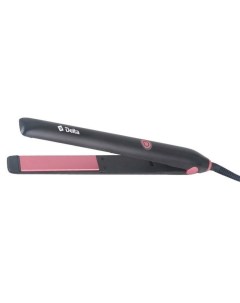 Выпрямитель Dl 0534 для выпрямления волос 30 Вт керамическое покрытие 1 режим 220 черный с розовым Дельта