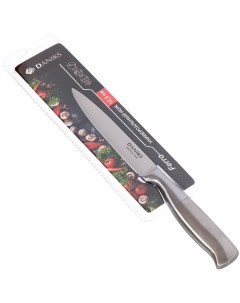 Нож кухонный Ферра универсальный нержавеющая сталь 12 5 см рукоятка сталь YW A042 UT Daniks
