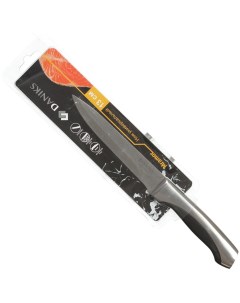 Нож кухонный Мрамор универсальный нержавеющая сталь 12 5 см рукоятка сталь YW A156 UT Daniks