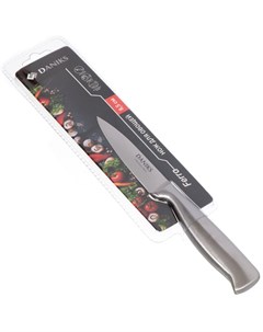 Нож кухонный Ферра для овощей нержавеющая сталь 9 см рукоятка сталь YW A042 PA Daniks