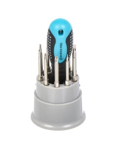 Набор отверток для точных работ 11 предметов SL PH T трехкомпонентная ручка с насадками пенал AI 300 Bartex