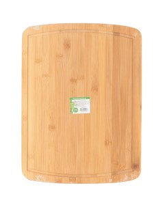 Доска разделочная бамбук 40х30х1 5 см прямоугольная H 1765 Daniks