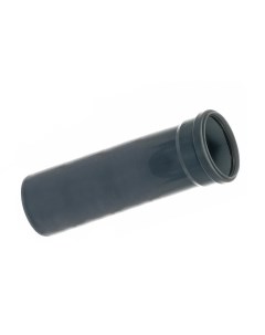 Труба канализационная внутренняя диаметр 50х500х1 8 мм полипропилен серая Ростурпласт