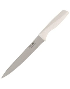 Нож кухонный Латте разделочный нержавеющая сталь 20 см рукоятка пластик YW A383 SL Daniks