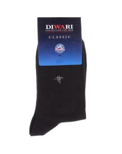 Носки для мужчин хлопок Classic 007 черные р 25 5С 08 СП Diwari