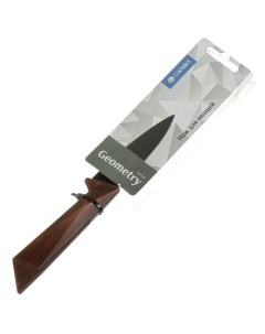 Нож кухонный Геометрия для овощей нержавеющая сталь 9 см рукоятка пластик JA20200944 5 Daniks