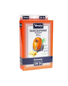Мешок для пылесоса SM 04 бумажный 5 шт Vesta filter