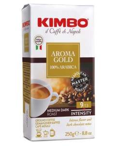 Кофе молотый Aroma Gold 250 г Kimbo