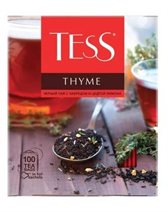 Чай черный Thyme в пакетиках 100 шт Tess