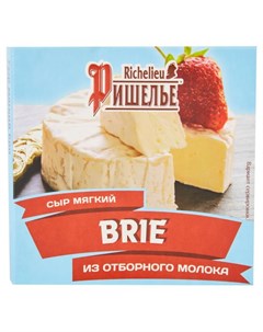Сыр мягкий Бри с плесенью 45 БЗМЖ 125 г Richelieu