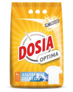 Стиральный порошок Optima Альпийская свежесть 6 кг Dosia