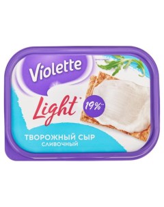 Сыр творожный Light Cливочный 60 БЗМЖ 160 г Violette