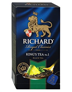 Чай черный Tea 1 в пакетиках 25х2 г Richard