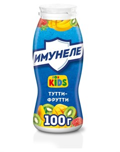 Напиток кисломолочный Имунеле Тутти Фрутти for Kids 1 5 100 г