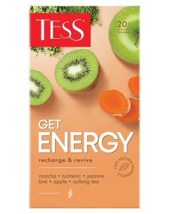 Напиток чайный Energy Улун в пакетиках 20x1 5 г Tess