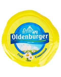 Сыр полутвердый Сливочный 50 БЗМЖ 350 г Oldenburger