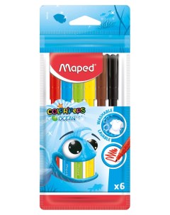 Фломастеры Color Peps Ocean 6 цветов Maped