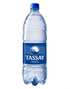 Вода питьевая газированная 1 л Tassay