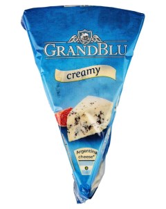 Сыр мягкий Grand Blu сливочный с голубой плесенью 56 БЗМЖ 100 г Grandblu