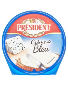 Сыр плавленый Creme de Bleu 50 БЗМЖ 125 г President
