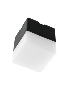 Светодиодный светильник 3W 300Lm 6500K пластик черный 50 50 55мм AL4021 Feron