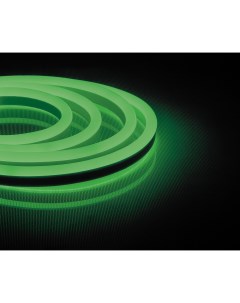 Cветодиодная LED лента LS720 неоновая 120SMD 2835 м 9 6Вт м 50м IP67 220V зеленый Feron