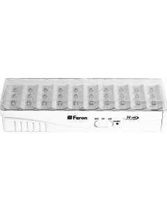 Светильник аккумуляторный 30 LED DC белый EL15 Feron