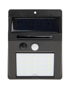 Светильник светодиодный садово парковый настенный Solar черный 6500К 4 Вт IP65 25012 8 Duwi