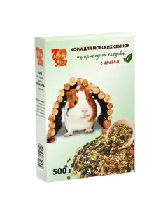 Корм для морских свинок с орехами 500 г 3 шт Seven seeds