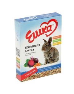 Кормовая смесь для декоративных кроликов с овощами 450 г 2 шт Ешка
