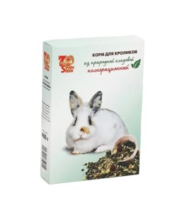 Корм для кроликов полнорационный 400 г 2 шт Seven seeds