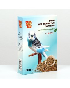 Корм для волнистых попугаев с орехами 3 шт по 500 г Seven seeds