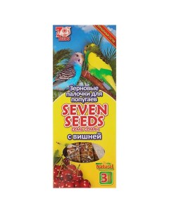 Лакомство для птиц Палочки с вишней 2 шт по 90 г Seven seeds