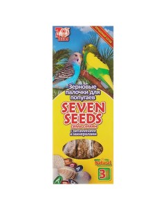 Лакомство для птиц Палочки витамины и минералы 2 шт по 90 г Seven seeds