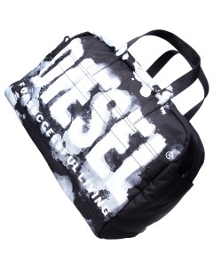 Черная сумка RAVE DUFFLE с логотипом Diesel