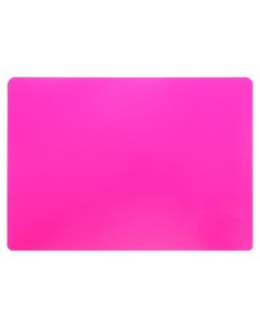 Доска для лепки neon прямоугольная a4 пластик 1мм цв розовый 10 250 Calligrata