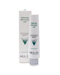 Балансирующий крем для лица с матирующим эффектом Balancing Mat Cream 12H 9003 100 мл Aravia (россия)