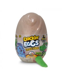 Мягкая игрушка Динозавр серия Парк Динозавров со звуковым эффектом 22 см в ассортименте Crackin' eggs