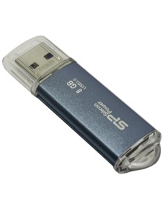Накопитель USB 3 0 8GB Marvel M01 SP008GBUF3M01V1B синий Silicon power