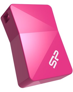 Накопитель USB 2 0 16GB Touch T08 SP016GBUF2T08V1H розовый Silicon power