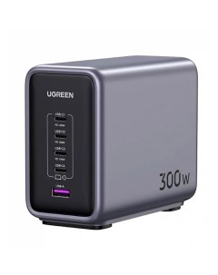 Зарядное устройство CD333 Nexode 300W 5 Port PD GaN Fast Charger EU Gray 90903B Ugreen