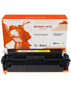 Картридж лазерный TFHBKQYPU1J PR W2032A W2032A желтый 2100стр для HP Color LaserJet M454nw dn dw Pro Print-rite